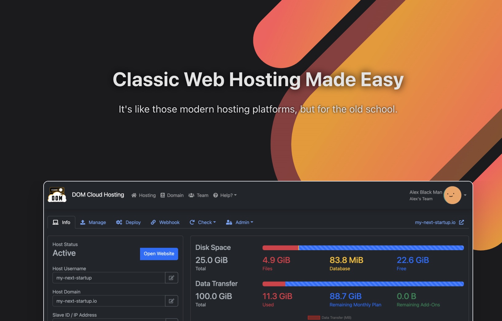 domcloud.co